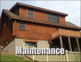  Garysburg, North Carolina Log Home Maintenance